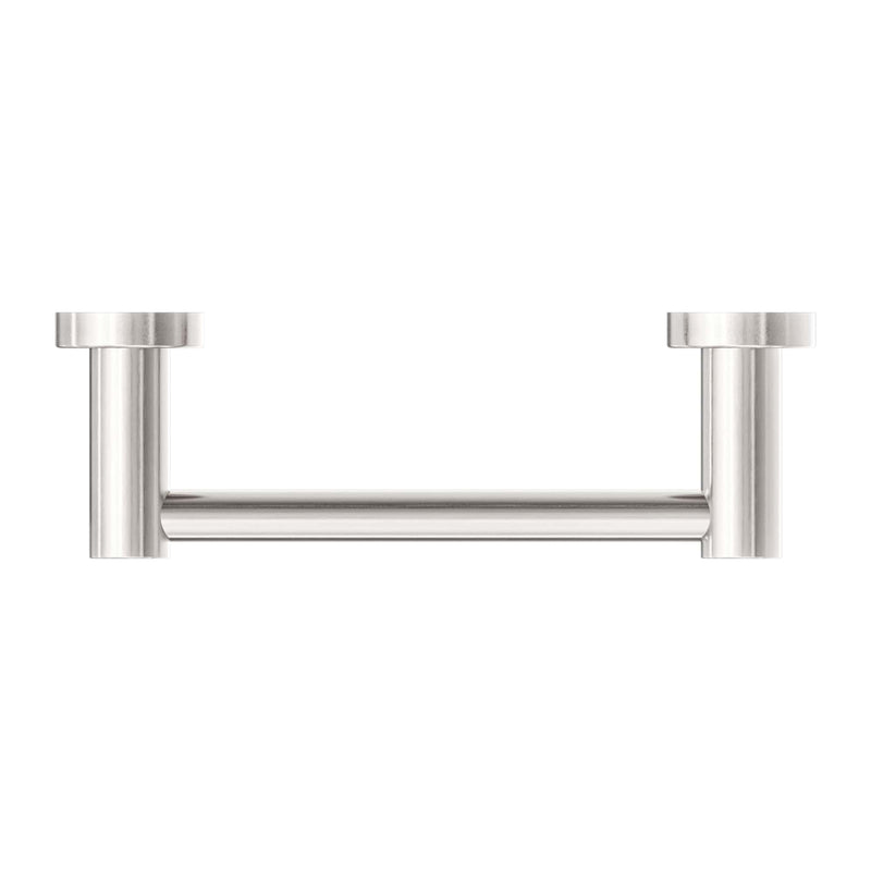 NERO MECCA NON-HEATED HAND TOWEL RAIL 230MM BRUSHED NICKEL