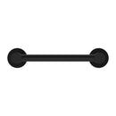 NERO MECCA NON-HEATED HAND TOWEL RAIL 230MM MATTE BLACK