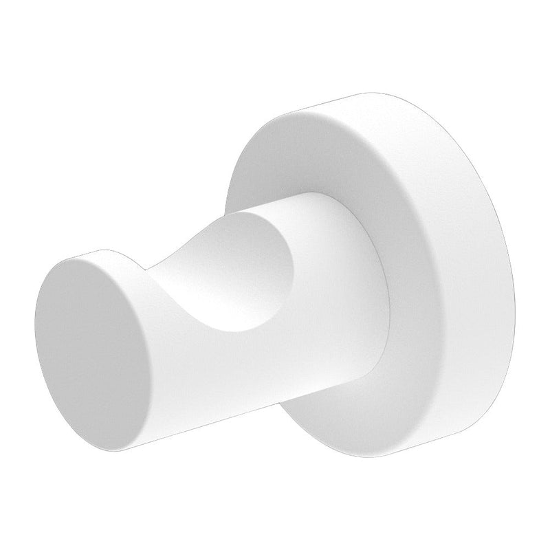 NERO MECCA ROBE HOOK MATTE WHITE