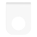 NERO MECCA SOAP BOTTLE HOLDER MATTE WHITE