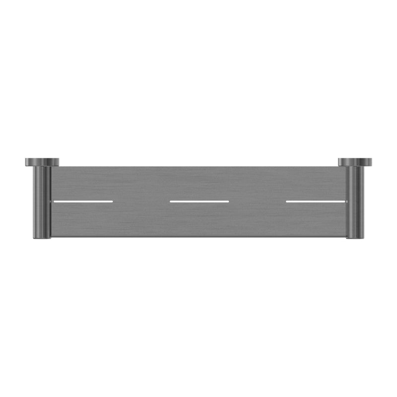 NERO MECCA METAL SHOWER SHELF GUN METAL