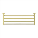 NERO MECCA TOWEL RACK BRUSHED GOLD