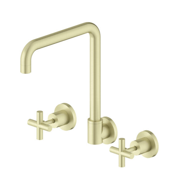 NERO X PLUS Wall Kitchen Set Swivel Spout