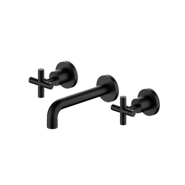 NERO X PLUS Wall Basin/Bath Set
