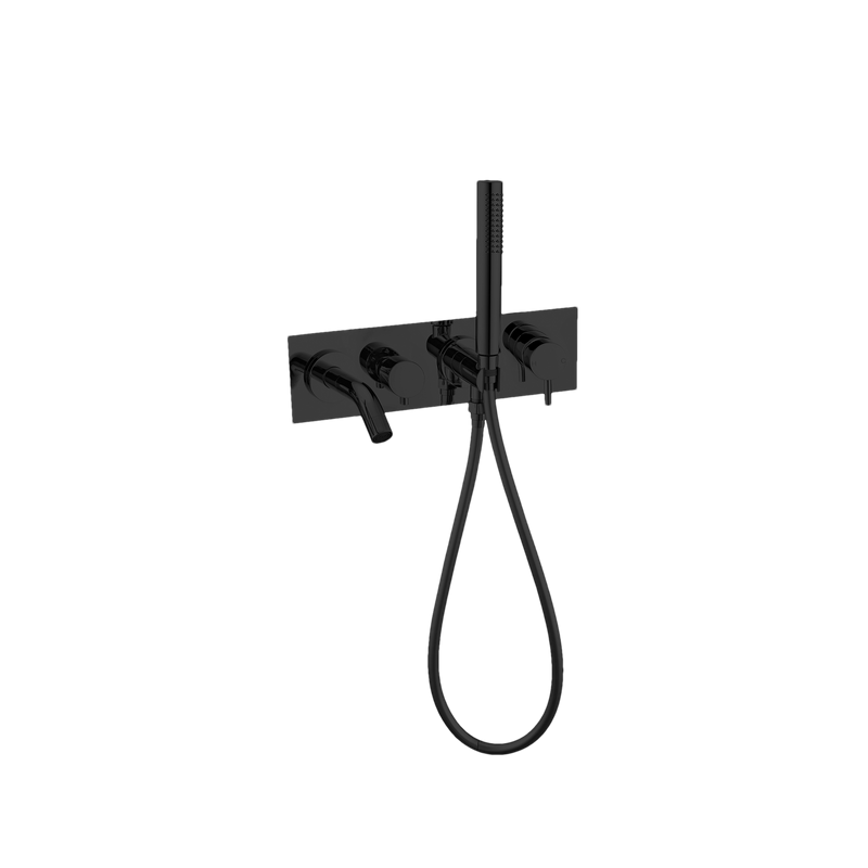 NERO MECCA Wall Mount Bath Mixer with Hand Shower