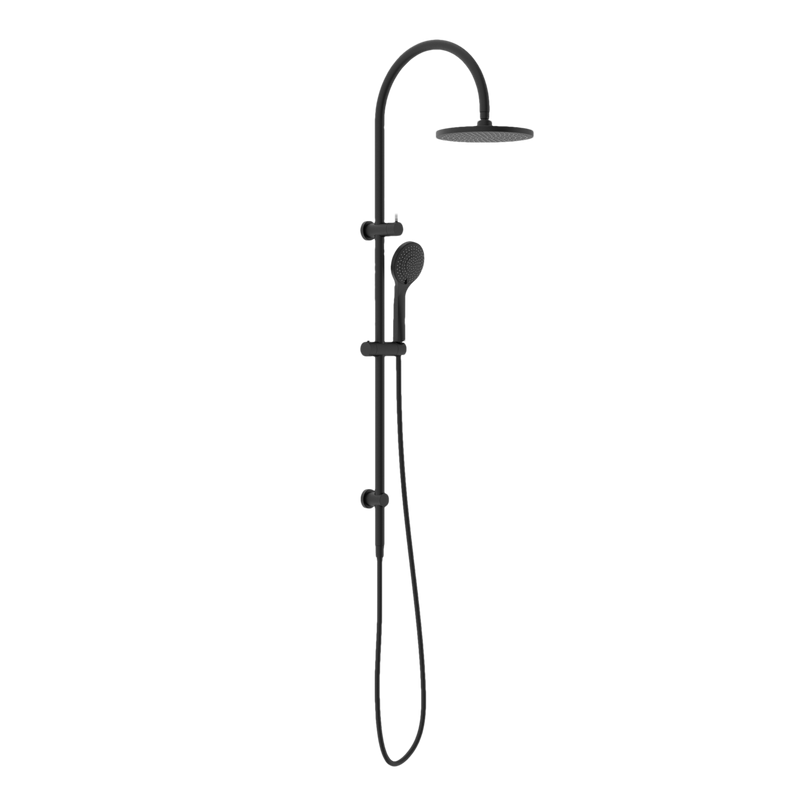 NERO MECCA TWIN SHOWER WITH AIR SHOWER MATTE BLACK