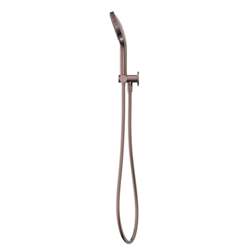 NERO MECCA SHOWER ON BRACKET WITH AIR SHOWER II BRUSHED BRONZE