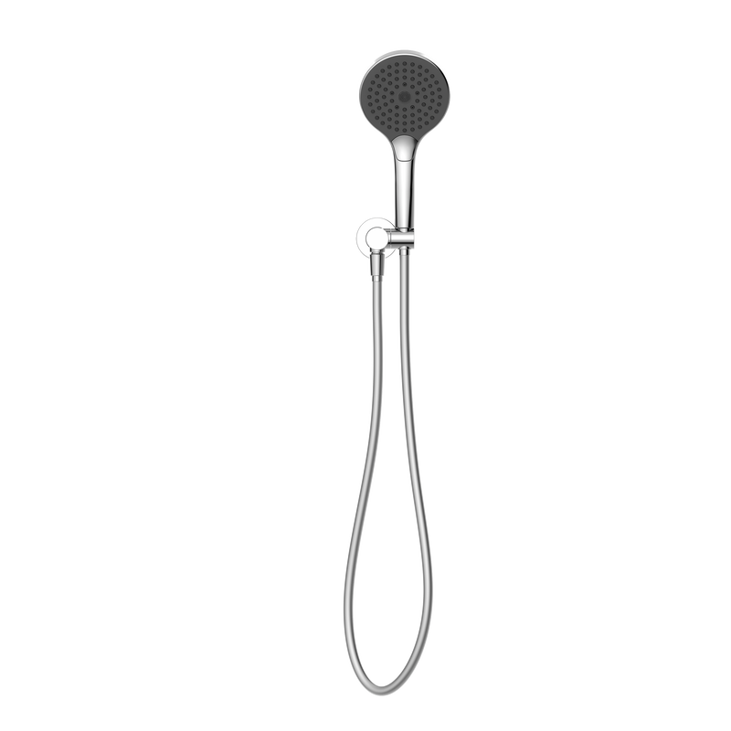 NERO MECCA SHOWER ON BRACKET WITH AIR SHOWER II CHROME