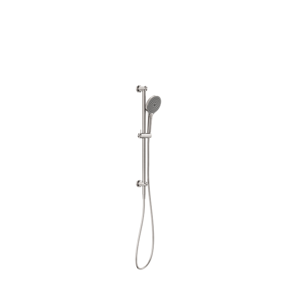 NERO MECCA SHOWER RAIL WITH AIR SHOWER II BRUSHED NICKEL