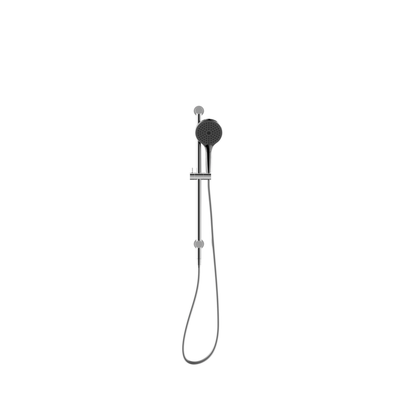 NERO MECCA SHOWER RAIL WITH AIR SHOWER II CHROME