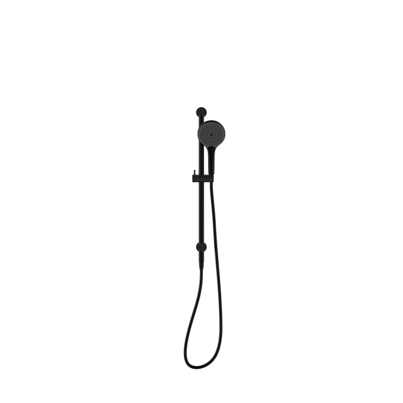 NERO MECCA SHOWER RAIL WITH AIR SHOWER II MATTE BLACK