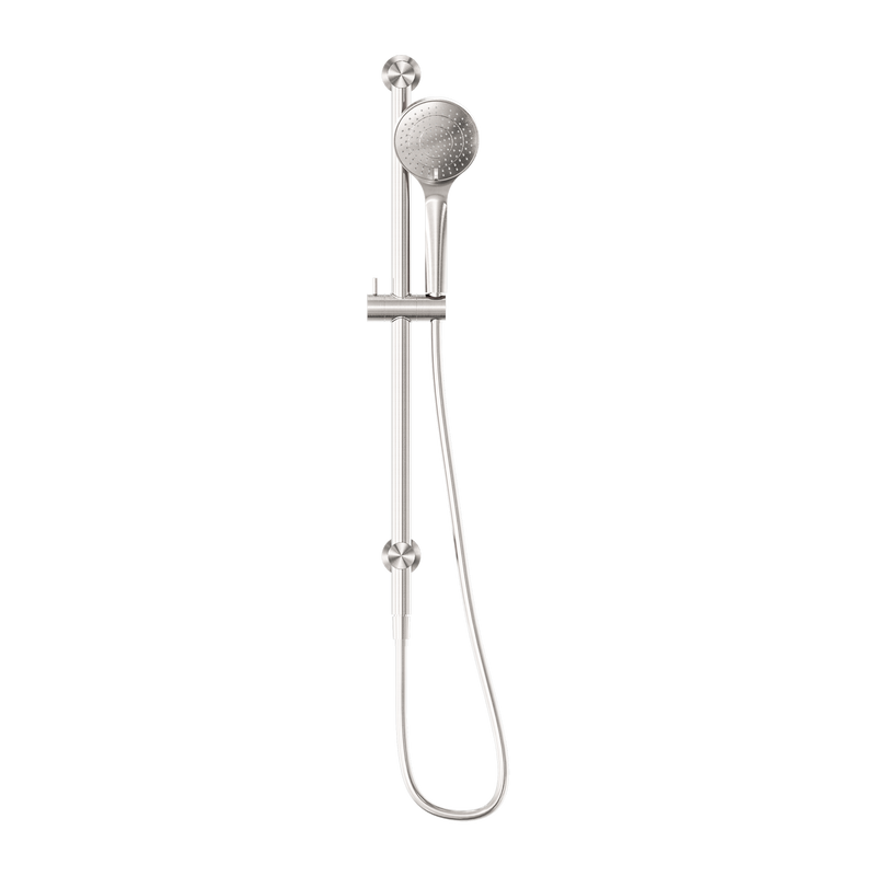 NERO MECCA SHOWER RAIL WITH AIR SHOWER BRUSHED NICKEL