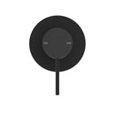 NERO MECCA SHOWER MIXER PLATE MATTE BLACK