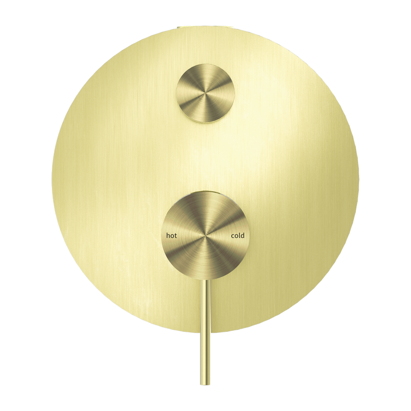 NERO MECCA SHOWER MIXER WITH DIVERTOR BRUSHED GOLD