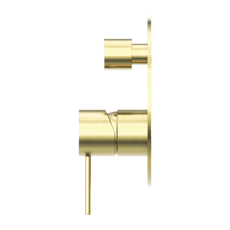 NERO MECCA SHOWER MIXER WITH DIVERTOR BRUSHED GOLD
