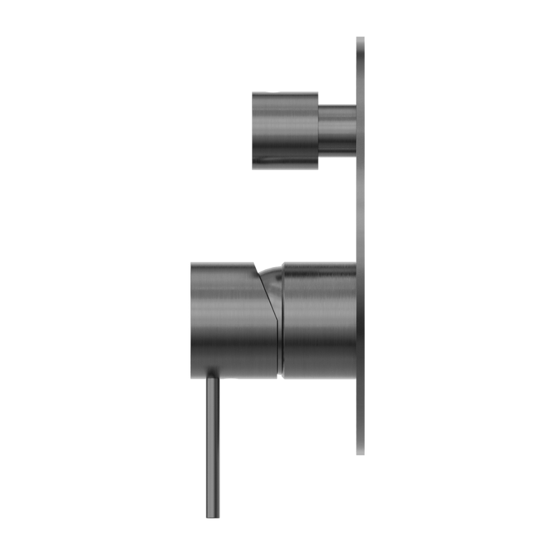 NERO MECCA SHOWER MIXER WITH DIVERTOR GUN METAL