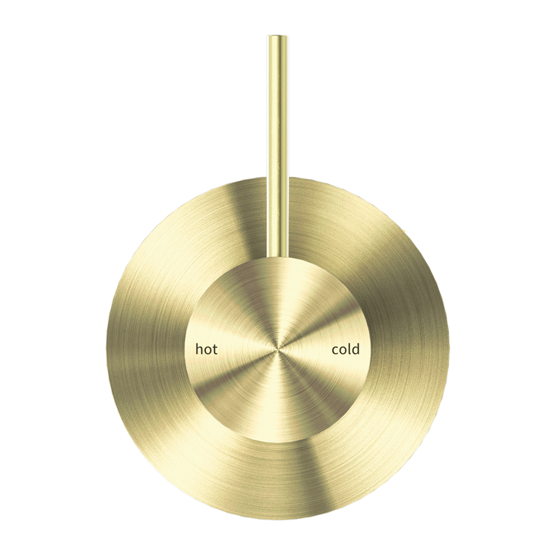 NERO MECCA SHOWER MIXER HANDLE UP BRUSHED GOLD