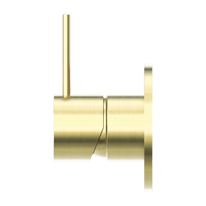 NERO MECCA SHOWER MIXER HANDLE UP BRUSHED GOLD