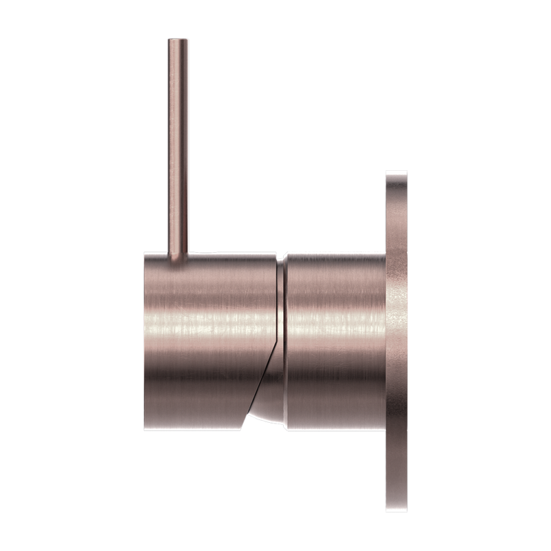 NERO MECCA SHOWER MIXER HANDLE UP BRUSHED BRONZE