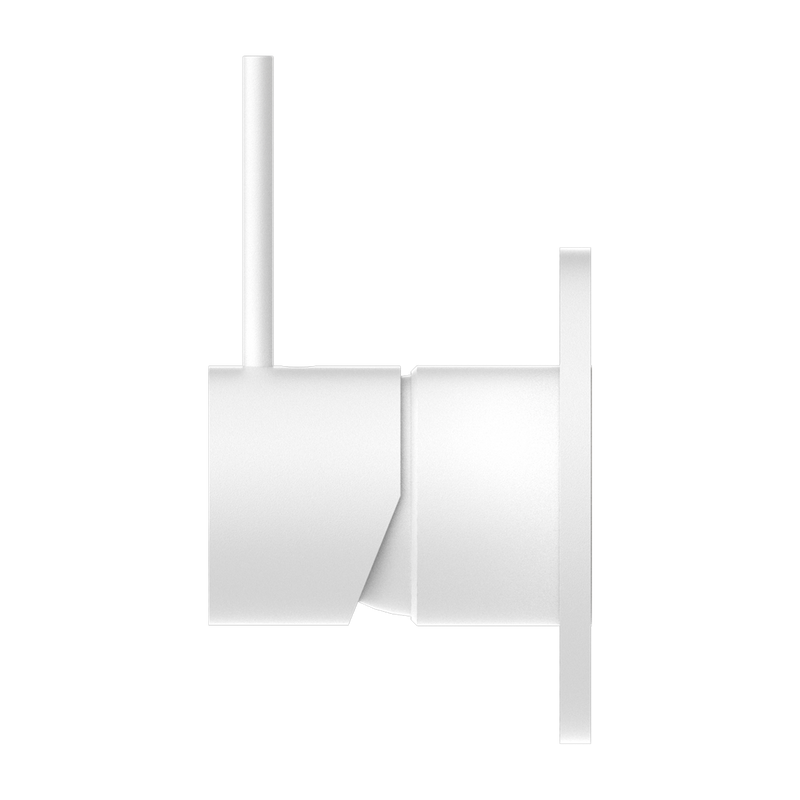 NERO MECCA HANDLE UP SHOWER MIXER MATTE WHITE