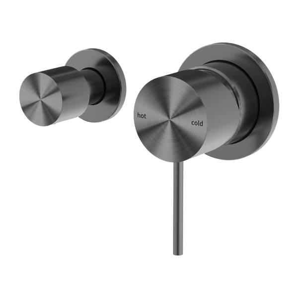 NERO MECCA SHOWER MIXER WITH 2 WAY DIVERTOR GUN METAL