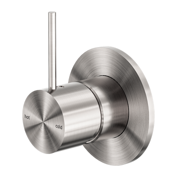 NERO MECCA SHOWER MIXER HANDLE UP BRUSHED NICKEL