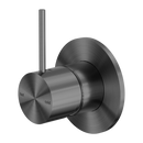 NERO MECCA SHOWER MIXER HANDLE UP GUN METAL