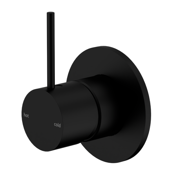 NERO MECCA HANDLE UP SHOWER MIXER MATTE BLACK