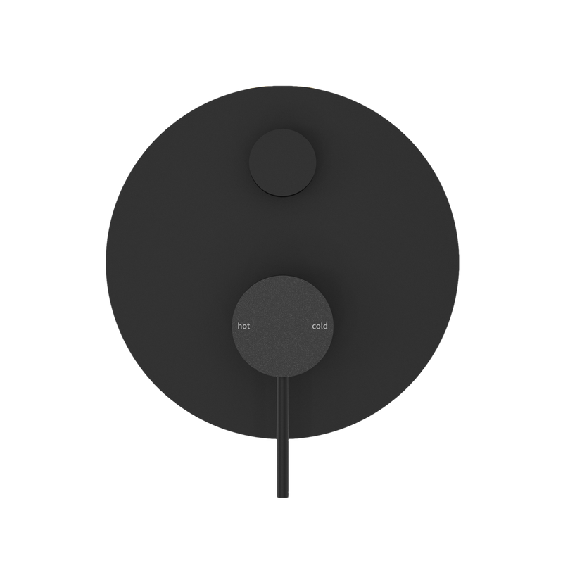 NERO MECCA SHOWER MIXER WITH DIVERTER MATTE BLACK