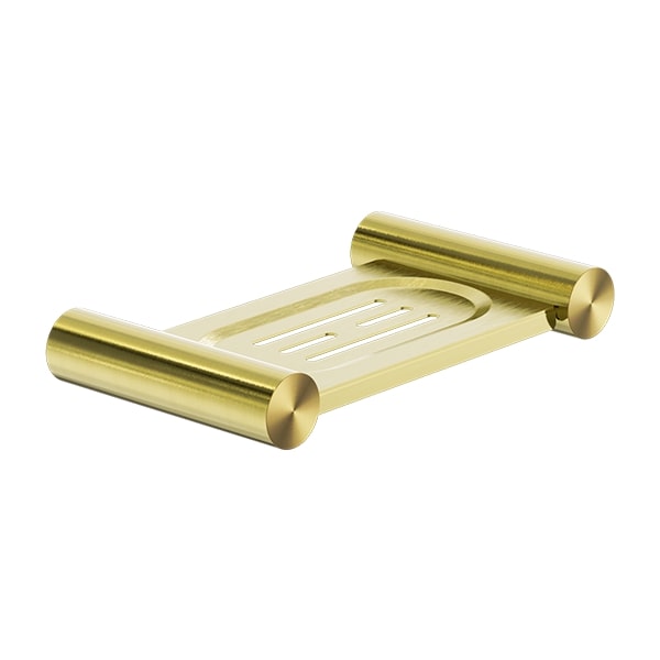 NERO MECCA SOAP DISH HOLDER BRUSHED GOLD