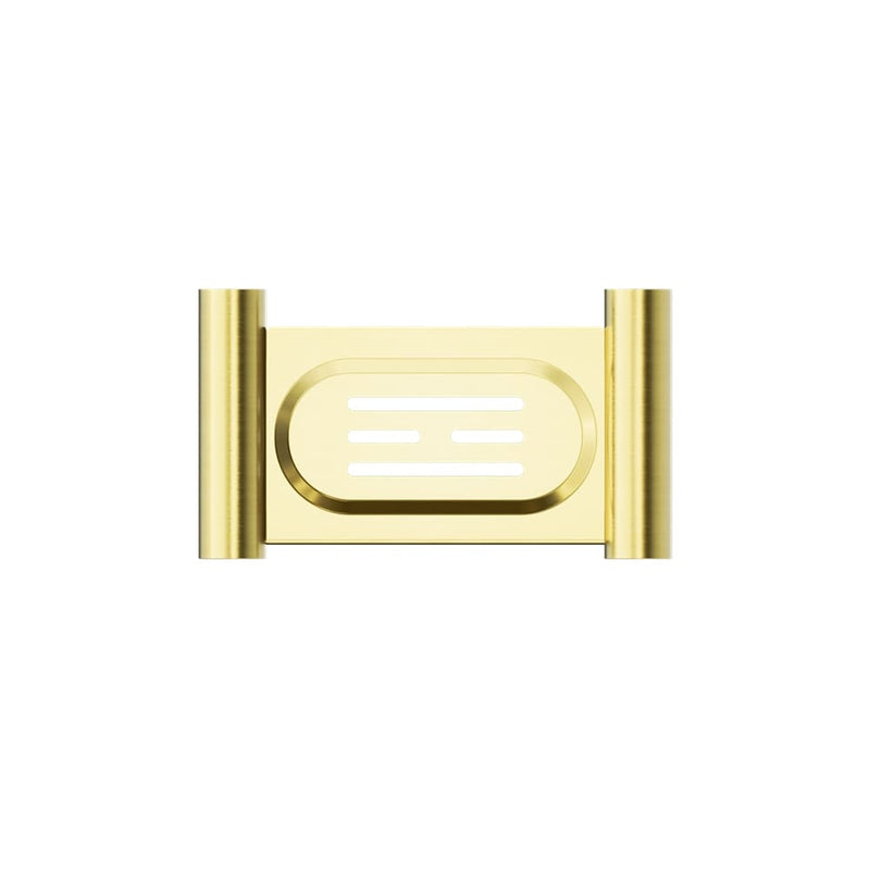 NERO MECCA SOAP DISH HOLDER BRUSHED GOLD