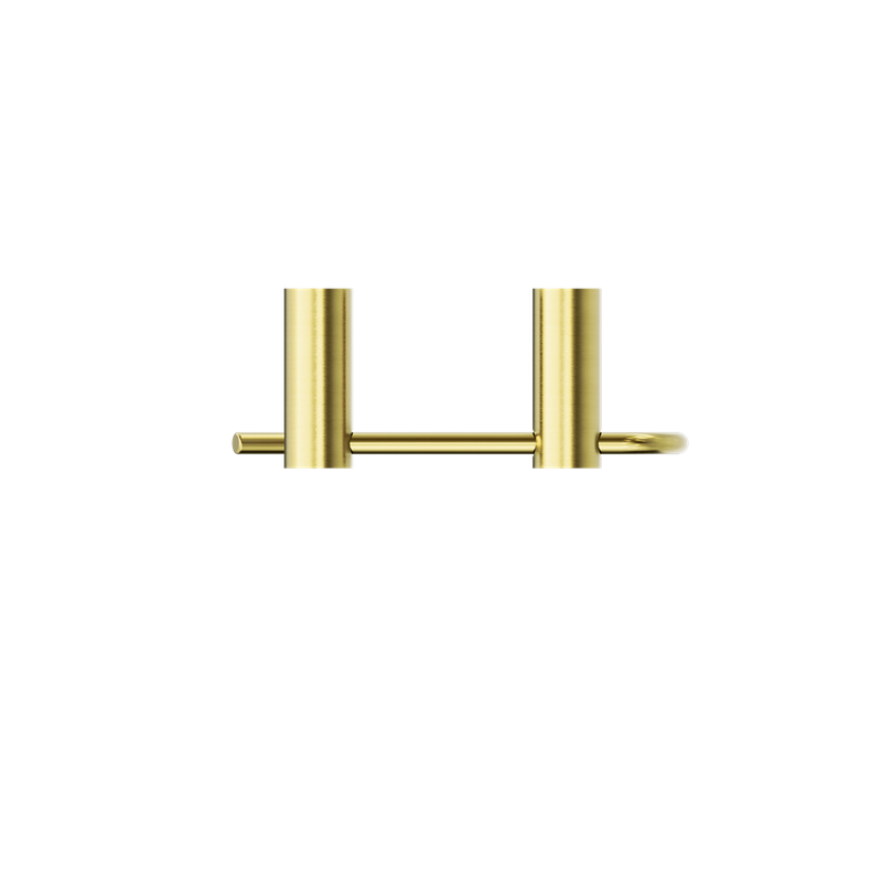 NERO MECCA TOILET ROLL HOLDER BRUSHED GOLD
