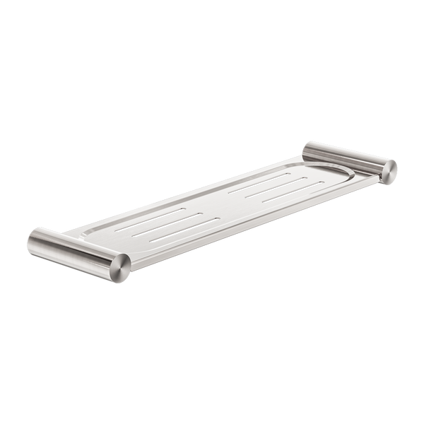 NERO MECCA METAL SHOWER SHELF BRUSHED NICKEL
