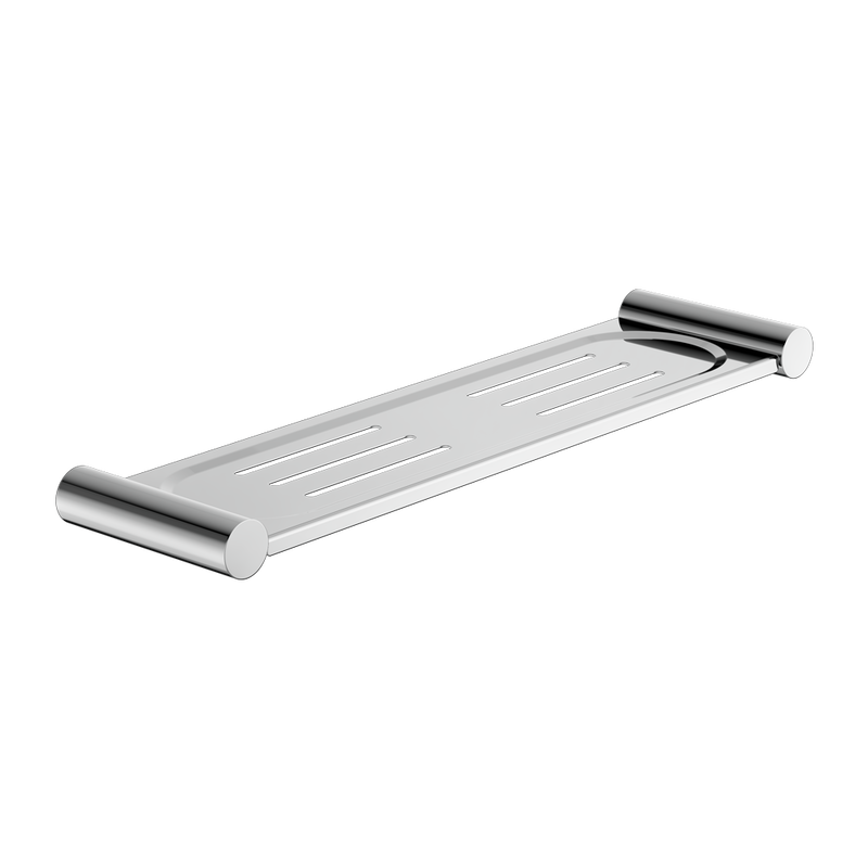 NERO MECCA METAL SHOWER SHELF CHROME