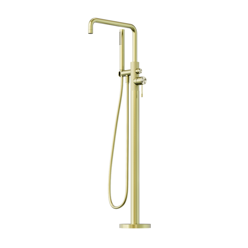 NERO OPAL Freestanding Bath Mixer with Hand Shower