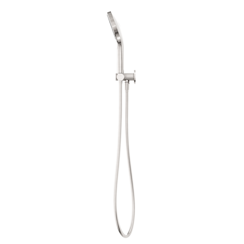 NERO OPAL SHOWER ON BRACKET WITH AIR SHOWER II BRUSHED NICKEL