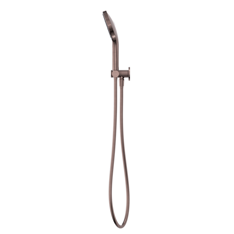 NERO OPAL SHOWER ON BRACKET WITH AIR SHOWER II BRUSHED BRONZE