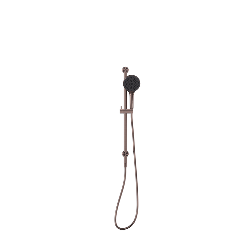 NERO OPAL SHOWER RAIL WITH AIR SHOWER II BRUSHED BRONZE