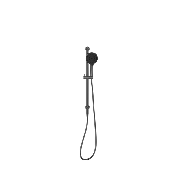 NERO OPAL SHOWER RAIL WITH AIR SHOWER II GRAPHITE