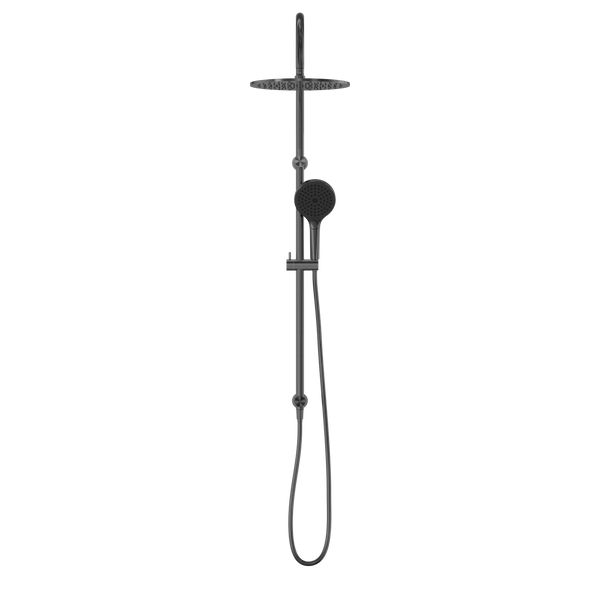 NERO OPAL TWIN SHOWER WITH AIR SHOWER II GRAPHITE