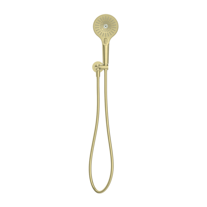 NERO OPAL SHOWER ON BRACKET BRUSHED GOLD