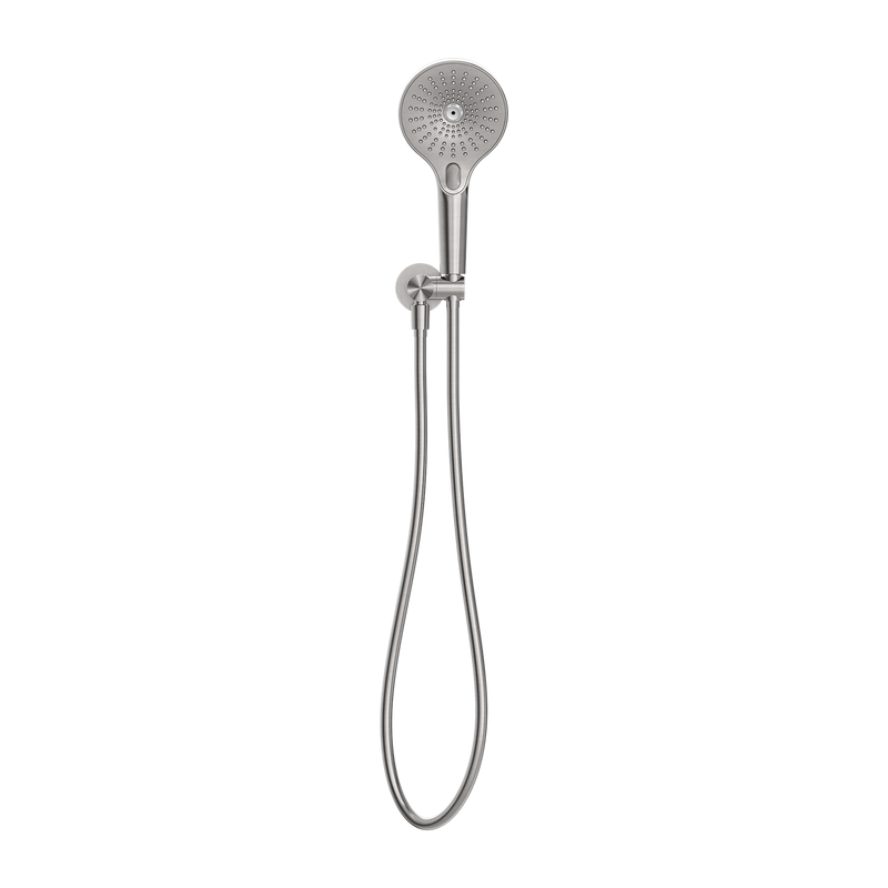 NERO OPAL SHOWER ON BRACKET BRUSHED NICKEL