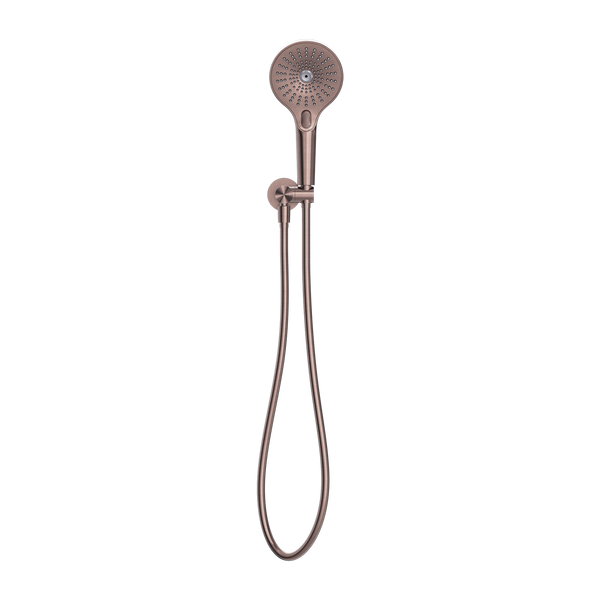 NERO OPAL SHOWER ON BRACKET BRUSHED BRONZE
