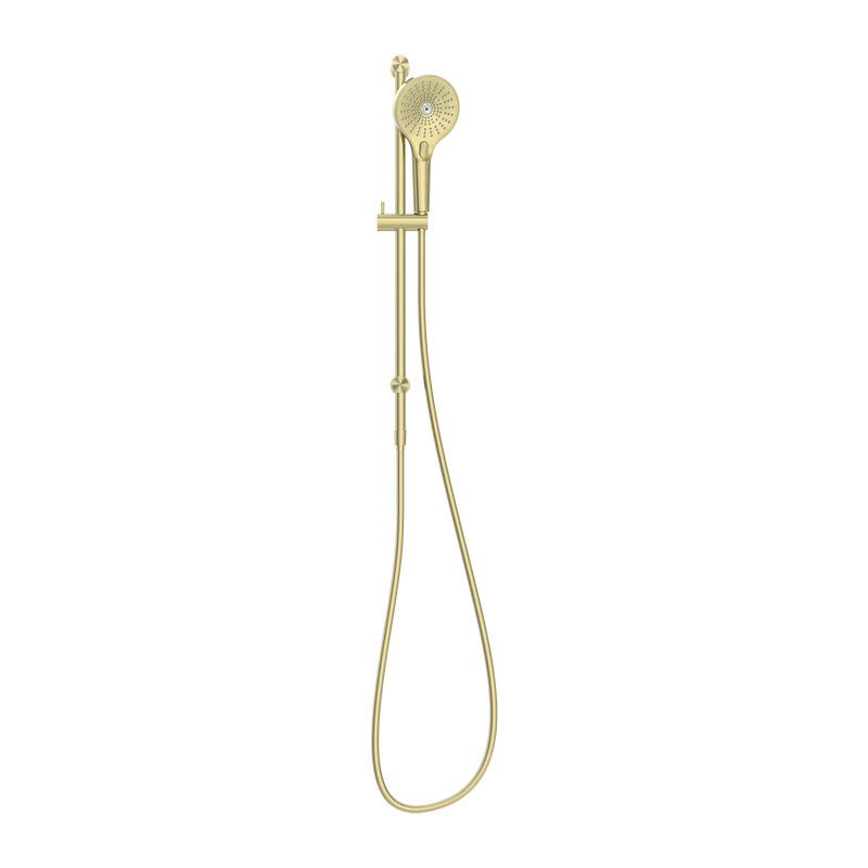 NERO OPAL SHOWER RAIL BRUSHED GOLD