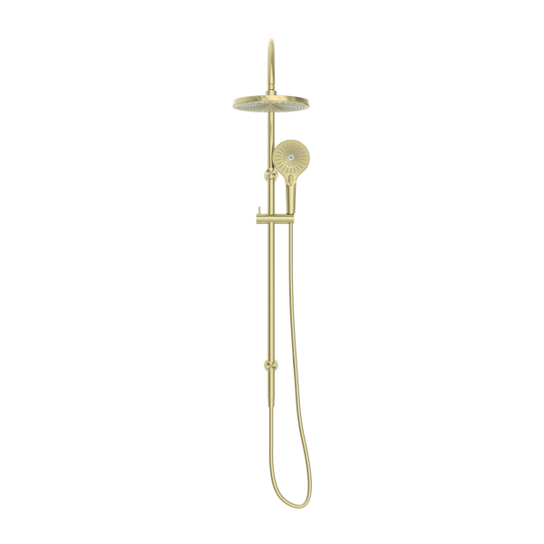 NERO OPAL TWIN SHOWER BRUSHED GOLD