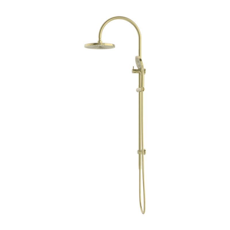 NERO OPAL TWIN SHOWER BRUSHED GOLD