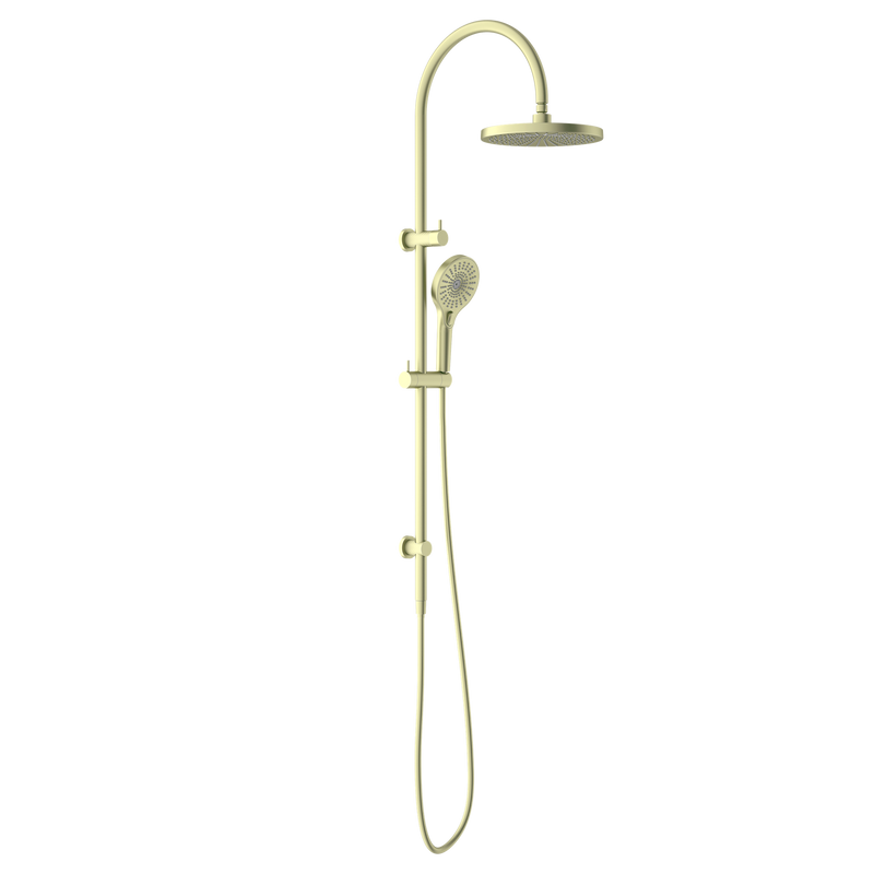 NERO OPAL TWIN SHOWER BRUSHED GOLD