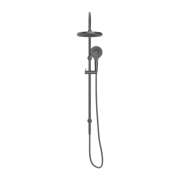 NERO OPAL TWIN SHOWER GRAPHITE