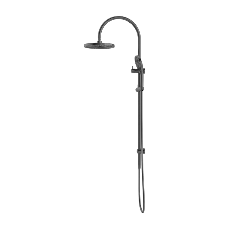 NERO OPAL TWIN SHOWER GRAPHITE