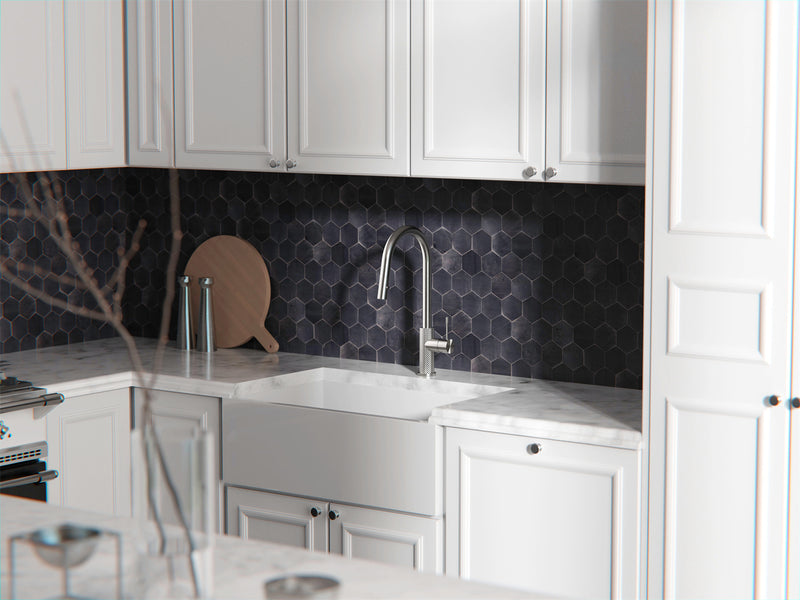 NERO Opal Pull-Out Sink Mixer with Vegie spray function